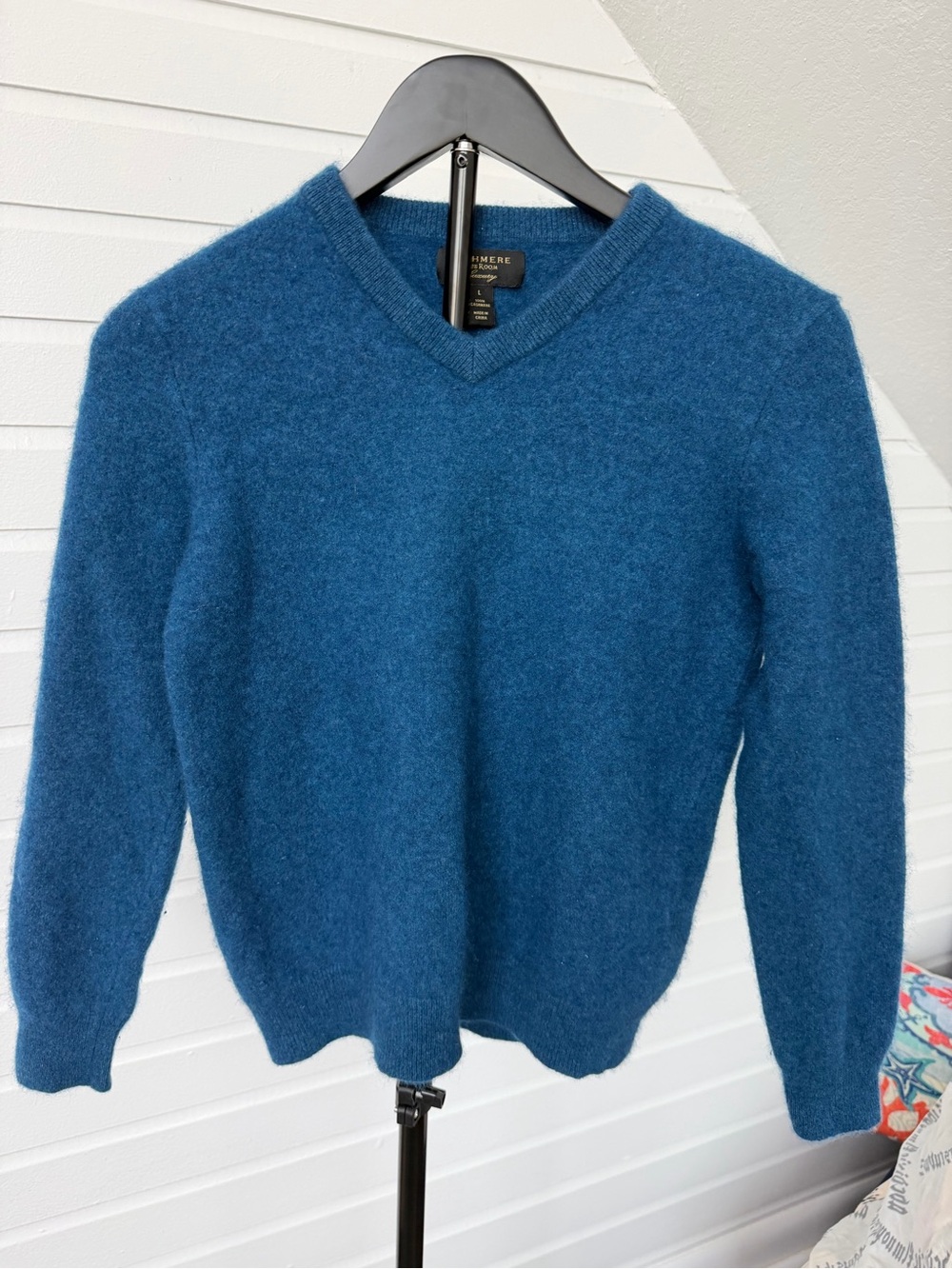 Cashmere Dreams Are Made of This. Club Room Luxury 100% Cashmere V-Neck Sweater